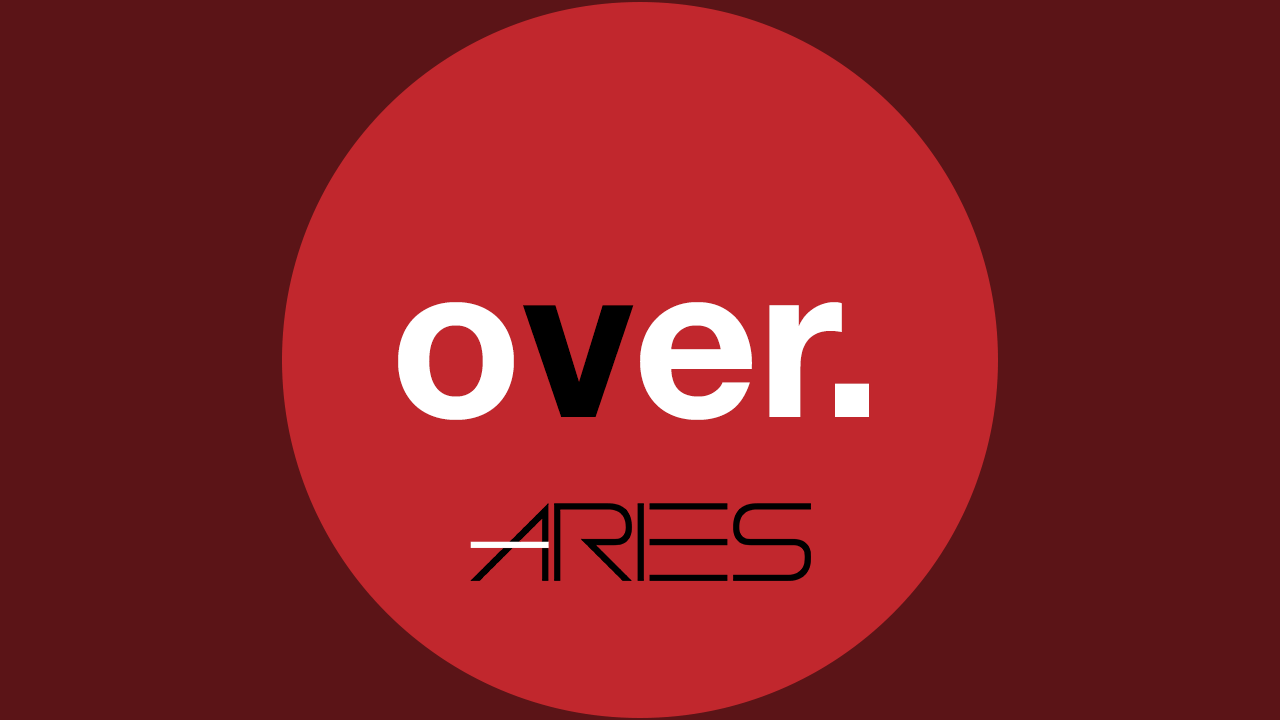 Album artwork for Aries' debut single, Over
